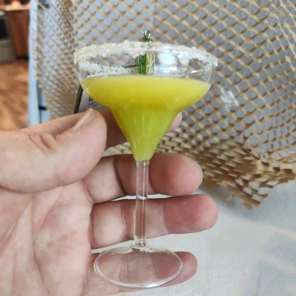 New 2024 Wondershop Margarita Cocktail Christmas Ornament J - Picture 2 of 8